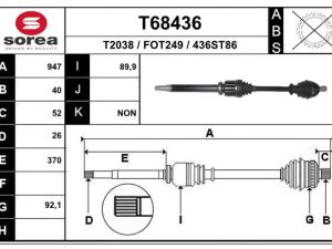 Planetara EAI T68436 – FORD | AutoRival