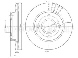 Disc frana METELLI 23-0169 – FORD | AutoRival