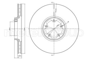 Disc frana METELLI 23-0702 – FORD | AutoRival