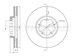 Disc frana METELLI 23-0899 – FORD | AutoRival
