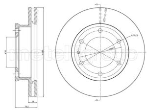 Disc frana METELLI 23-1214 – FORD | AutoRival