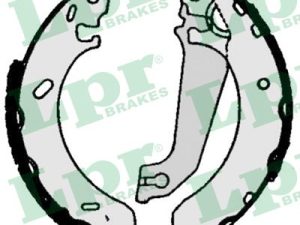 Set saboti frana LPR 06050 – FORD | AutoRival