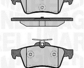 Set placute frana MAGNETI MARELLI 363916060243 – FORD | AutoRival