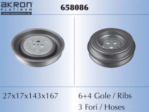 Fulie curea arbore cotit MALO 658086 – FORD | AutoRival