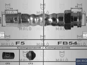 Furtun frana MALO 80258 – FORD | AutoRival