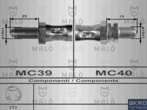 Furtun frana MALO 8463 – FORD | AutoRival