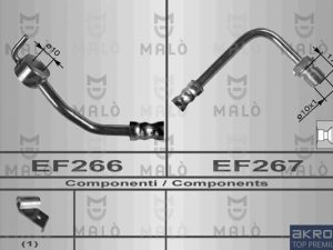 Furtun frana MALO 8465 – FORD | AutoRival