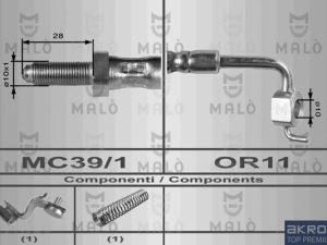 Furtun frana MALO 8556 – FORD | AutoRival
