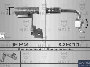 Furtun frana MALO 8579 – FORD | AutoRival