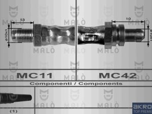Furtun frana MALO 8585 – FORD | AutoRival