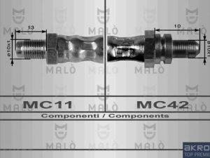 Furtun frana MALO 8607 – FORD | AutoRival