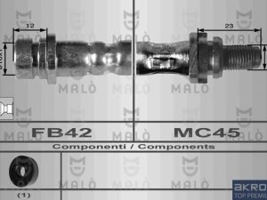 Furtun frana MALO 8647 – FORD | AutoRival