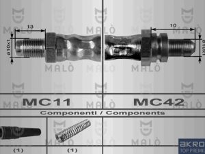 Furtun frana MALO 8922 – FORD | AutoRival
