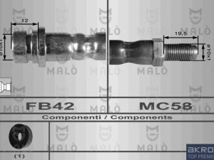 Furtun frana MALO 8999 – FORD | AutoRival