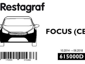 Set clipuri sustinere caroserie RESTAGRAF 615000D – FORD | AutoRival