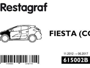 Set clipuri sustinere caroserie RESTAGRAF 615002B – FORD | AutoRival