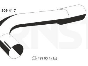Racord evacuare ERNST 309417 – FORD | AutoRival