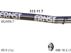 Racord evacuare ERNST 313117 – FORD | AutoRival