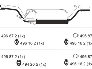 Toba esapamet intermediara ERNST 313162 – FORD | AutoRival