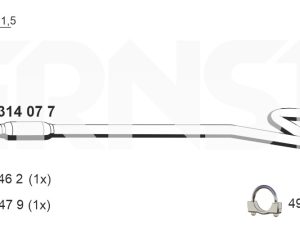 Toba esapamet intermediara ERNST 314077 – FORD | AutoRival
