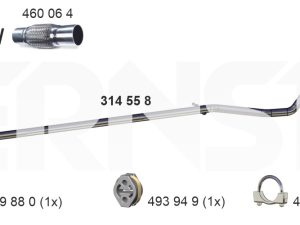Racord evacuare ERNST 314558 – FORD | AutoRival