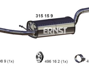 Toba esapamet intermediara ERNST 315159 – FORD | AutoRival