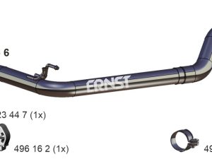 Racord evacuare ERNST 315456 – FORD | AutoRival