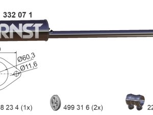 Toba esapamet intermediara ERNST 332071 – FORD | AutoRival