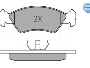 Set placute frana MEYLE 025 212 0217