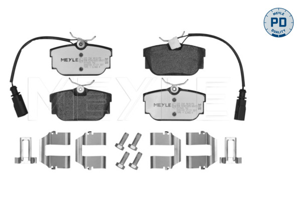 Set placute frana MEYLE 025 234 4616/PD – FORD | AutoRival
