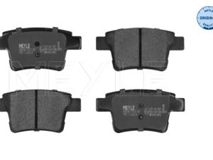 Set placute frana MEYLE 025 242 6017
