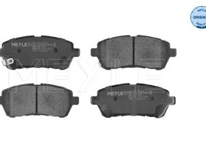 Set placute frana MEYLE 025 242 8316/W