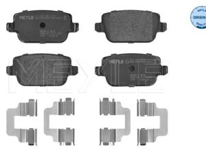 Set placute frana MEYLE 025 245 3715