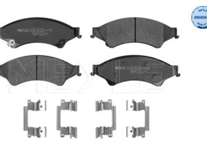 Set placute frana MEYLE 025 256 3216