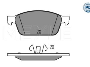 Set placute frana MEYLE 025 257 3618/PD