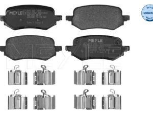 Set placute frana MEYLE 025 262 7315
