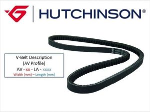 Curea transmisie HUTCHINSON AV 10 La 950 – FORD | AutoRival