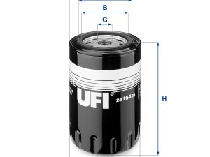 Filtru ulei UFI 23.164.03 – FORD | AutoRival