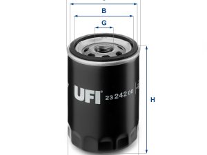 Filtru ulei UFI 23.242.00 – FORD | AutoRival