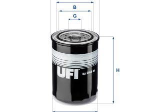 Filtru ulei UFI 23.244.00 – FORD | AutoRival