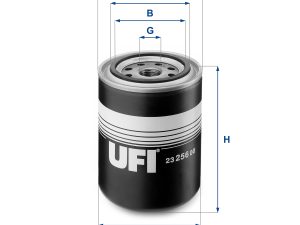 Filtru ulei UFI 23.256.00 – FORD | AutoRival