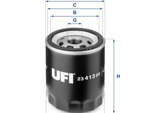 Filtru ulei UFI 23.413.00 – FORD | AutoRival