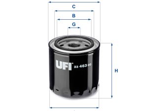 Filtru ulei UFI 23.463.00 – FORD | AutoRival