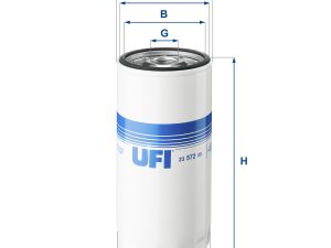 Filtru ulei UFI 23.572.00 – FORD | AutoRival