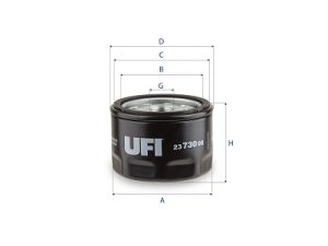 Filtru ulei UFI 23.730.00 – FORD | AutoRival