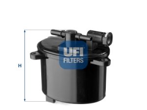 Filtru combustibil UFI 24.156.00 – FORD | AutoRival