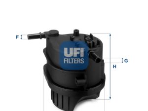 Filtru combustibil UFI 24.343.00 – FORD | AutoRival