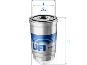 Filtru combustibil UFI 24.351.01 – FORD | AutoRival