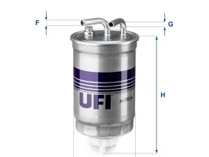 Filtru combustibil UFI 24.382.00 – FORD | AutoRival