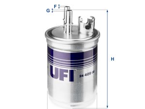 Filtru combustibil UFI 24.409.00 – FORD | AutoRival